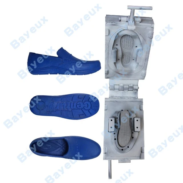 PVC plastikinių batų liejimas